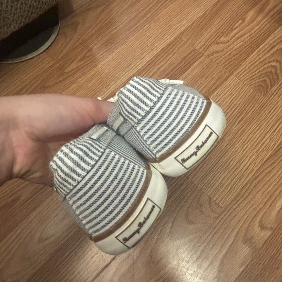 Tommy Bahama Blue & White Striped Sneakers Size 10 - Picture 8 of 10